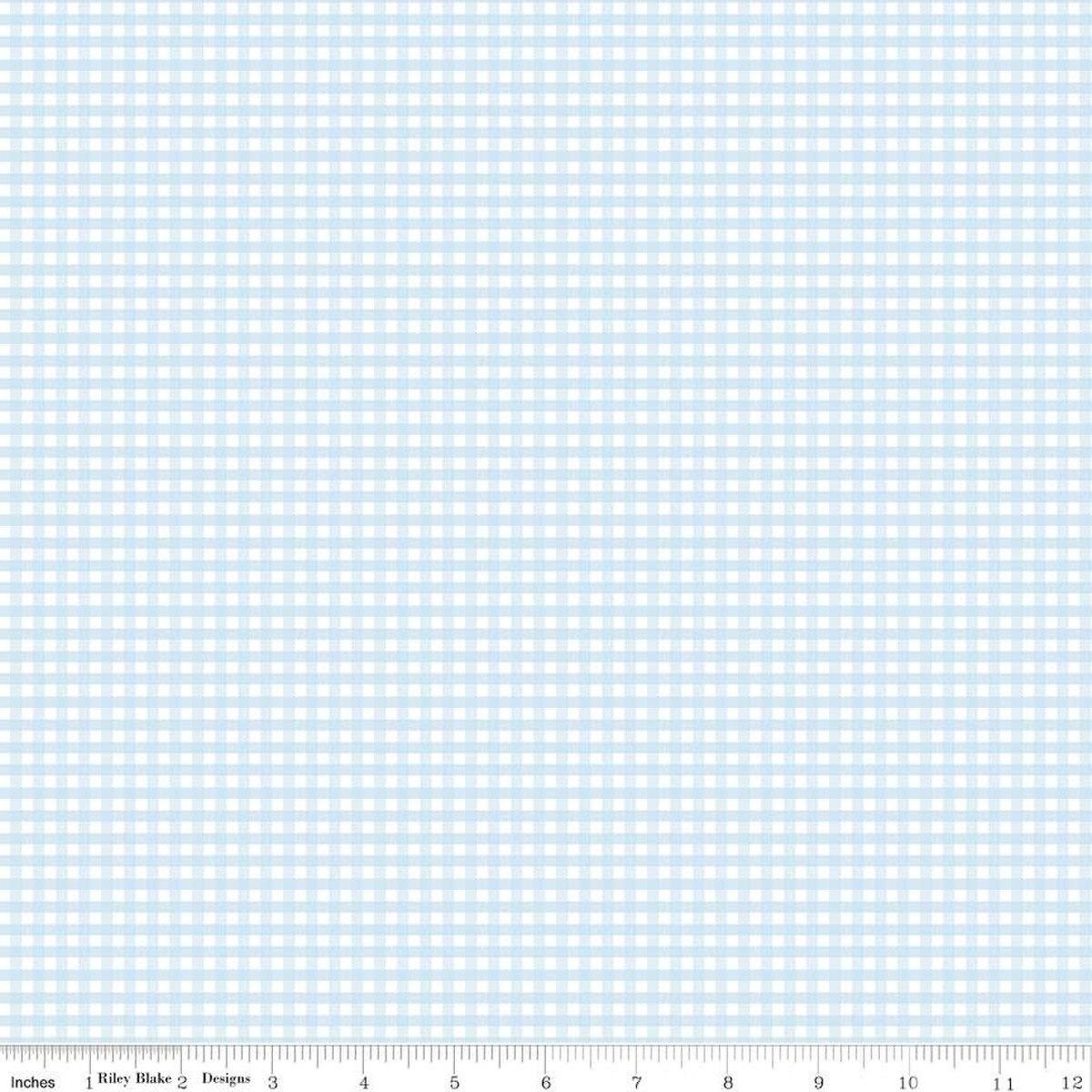 8_Small_Gingham-Boy_Blue_C440-BOYBLUE_Cotton_Fabric