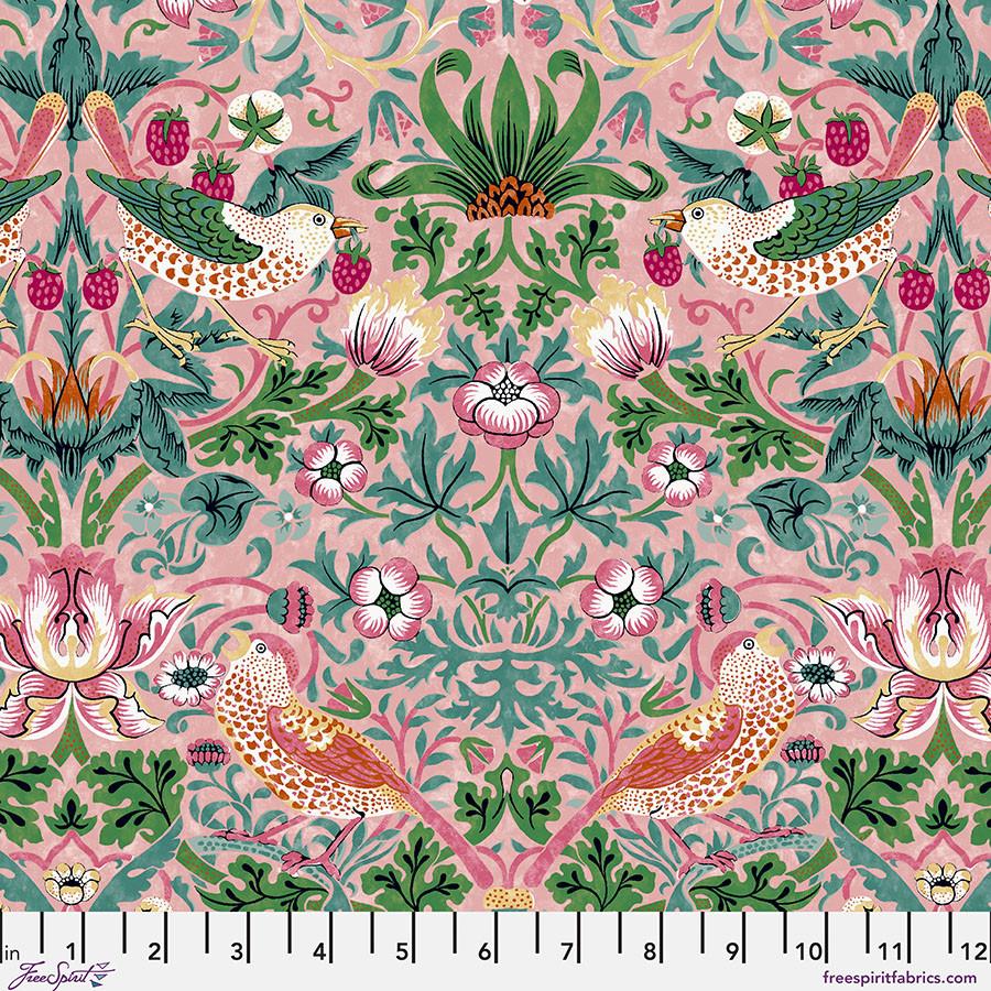 Bedford_Cotton_Lawn-Strawberry_Thief_Blush_CLWM016_BLUSH_Cotton_Fabric