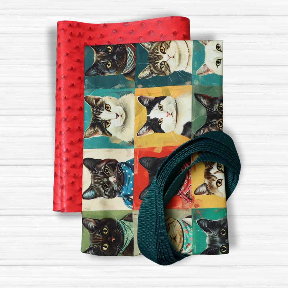 Easy_Tote_Bag_Fabric_Kit_-_Grid_Cats