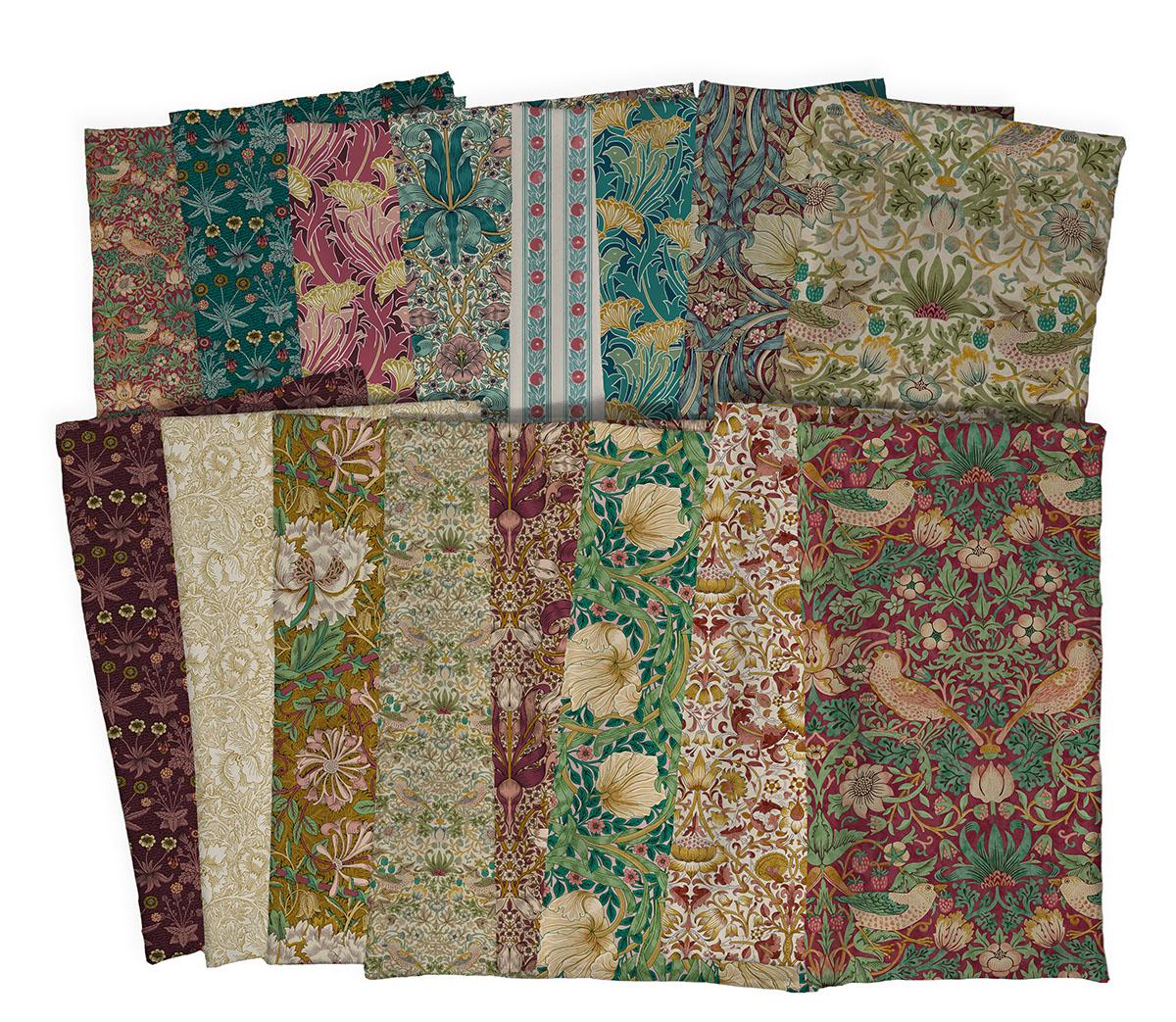 Precut_FQ_Bundle-Lodden_FB4FQWM_LODDEN_Precut_Cotton_Fabric