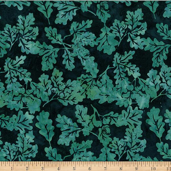Woodland_Batiks-Acorn_Leaves_MR63-272_Cotton_Fabric